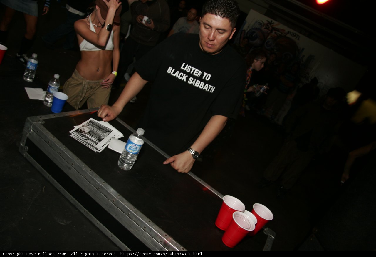 A Man Enjoying Night Life at the Pub