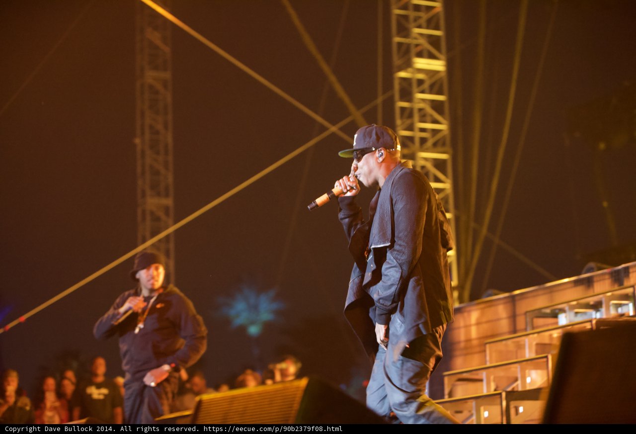 Jay-Z Rocking the Stage at Coachella 2014