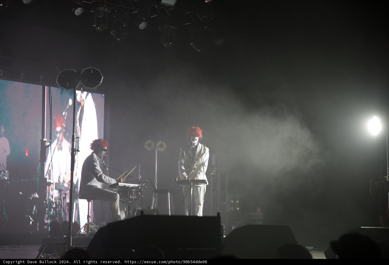Ethereal Beats: A Moment of Music and Mist at Coachella 2024