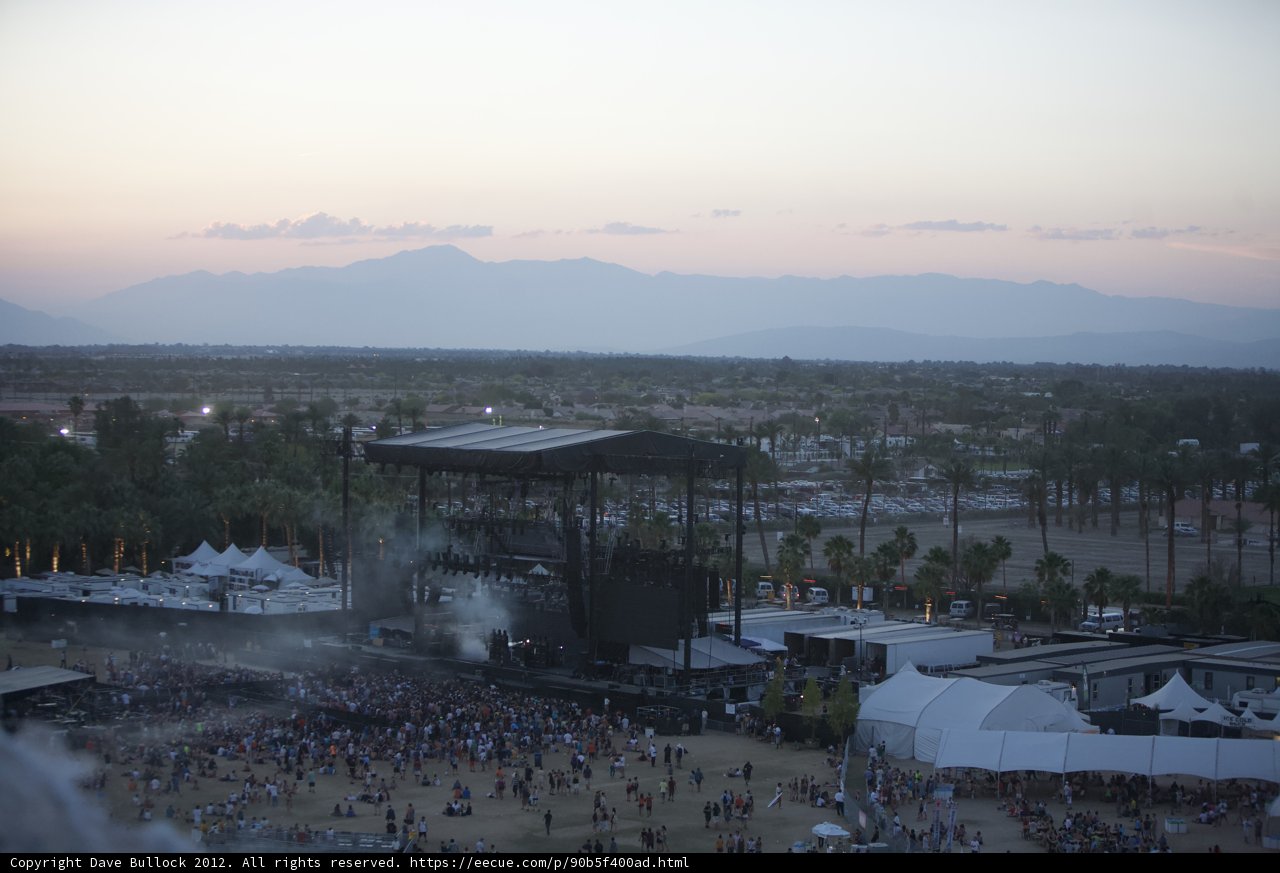 Desert Concert Excitement