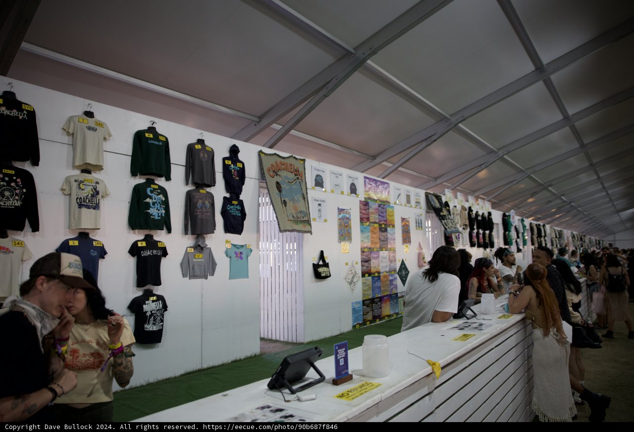 Merchandise Mania at Coachella 2024