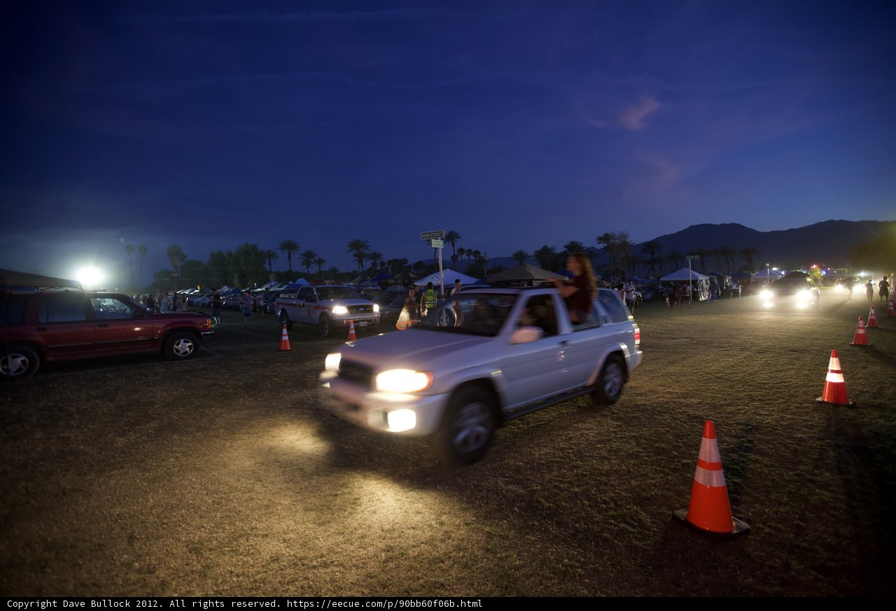 Night Drive to Coachella