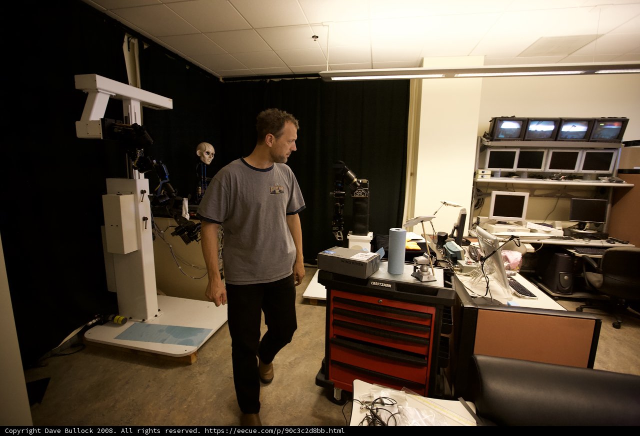 Tech-Savvy Man at Work