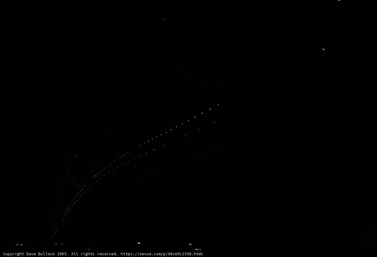 Flying Through the Starry Night
