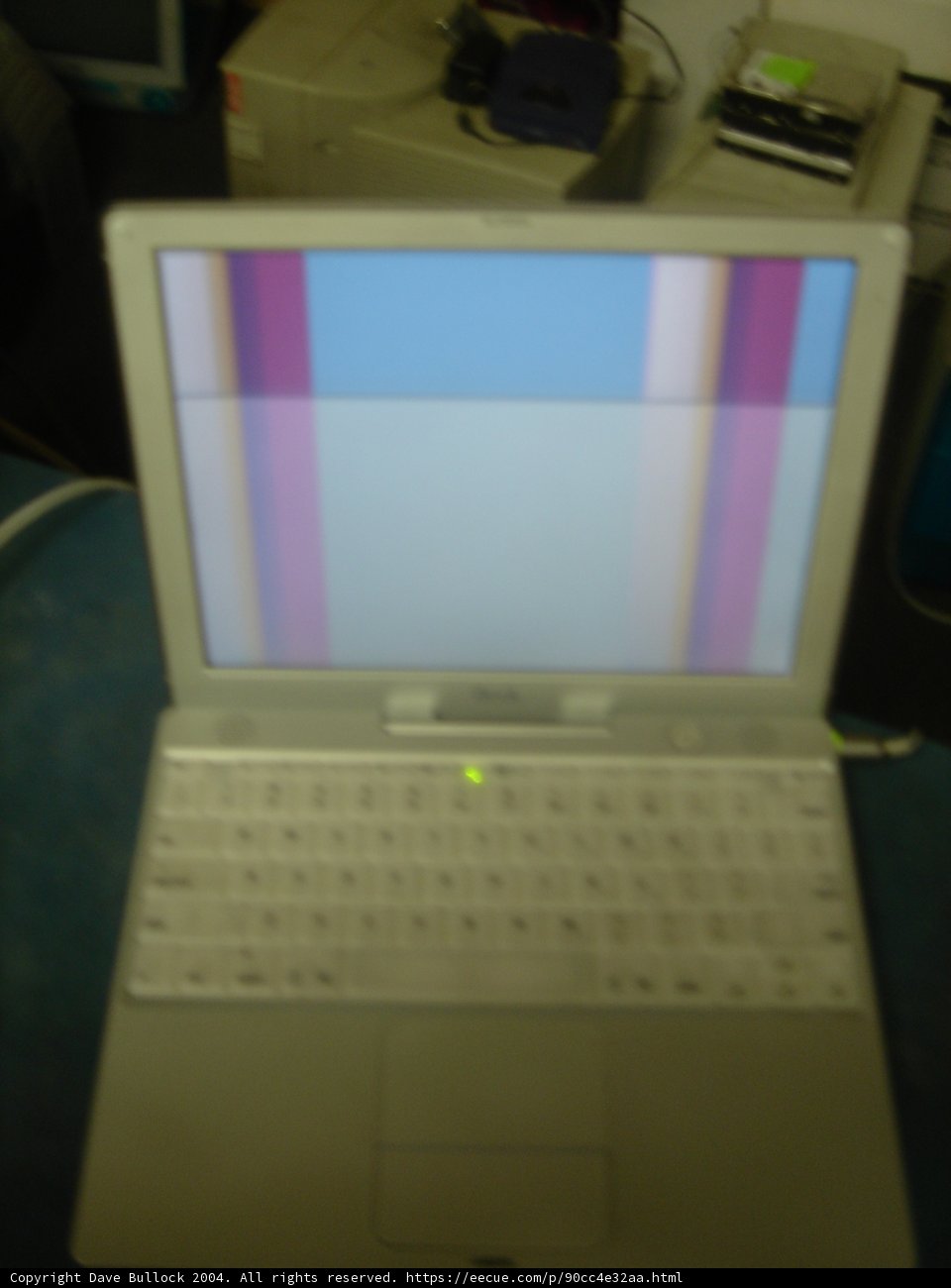 Vibrant Laptop Screen