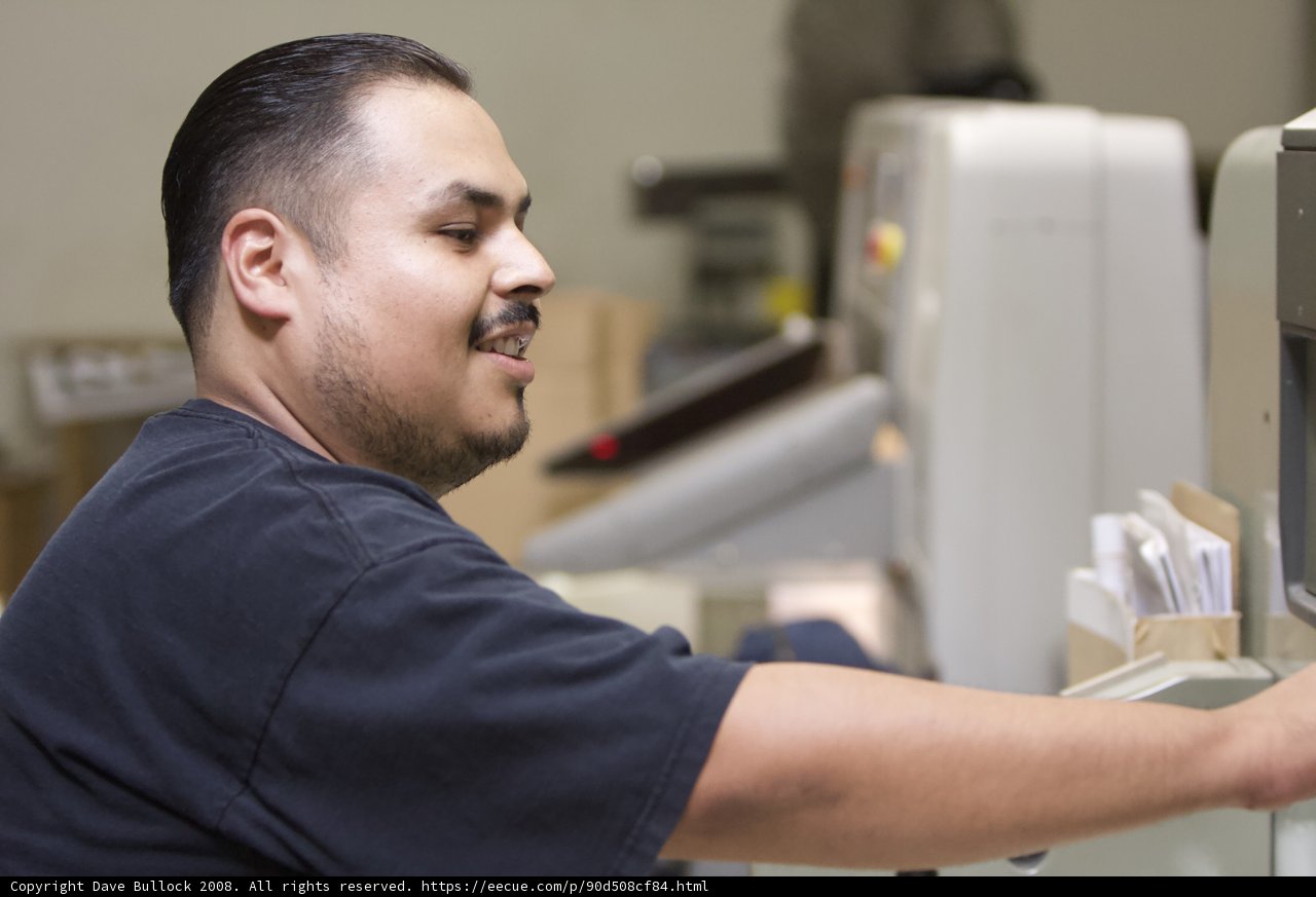 Working Man in the Factory