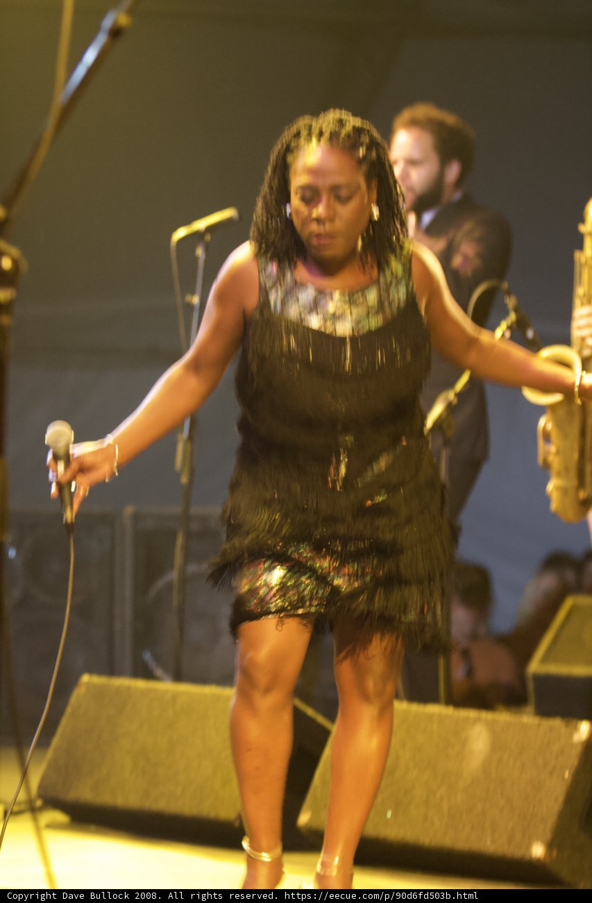 Black Dress Singer Rocks the Crowd at Coachella
