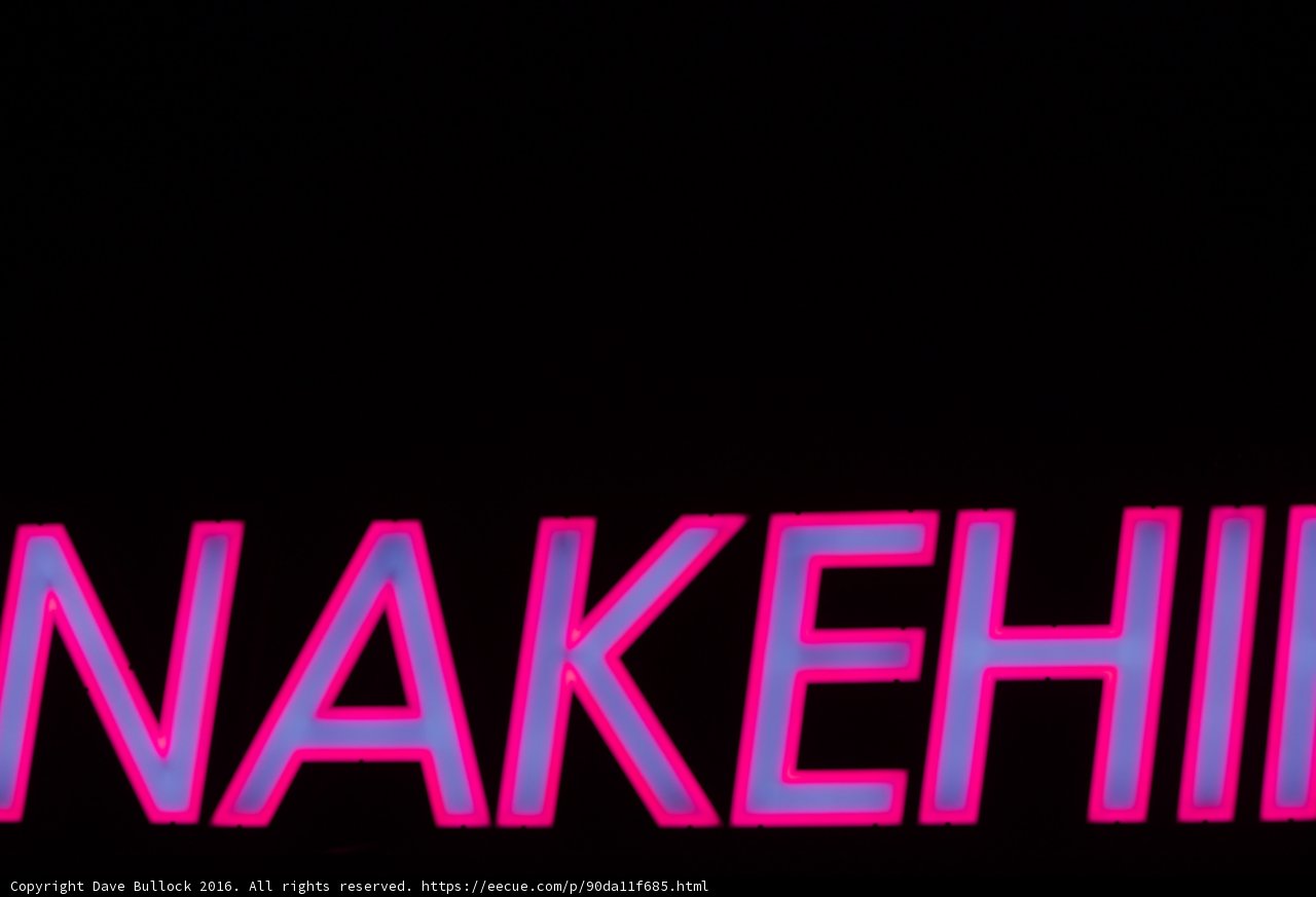Nakehi Glows in Neon