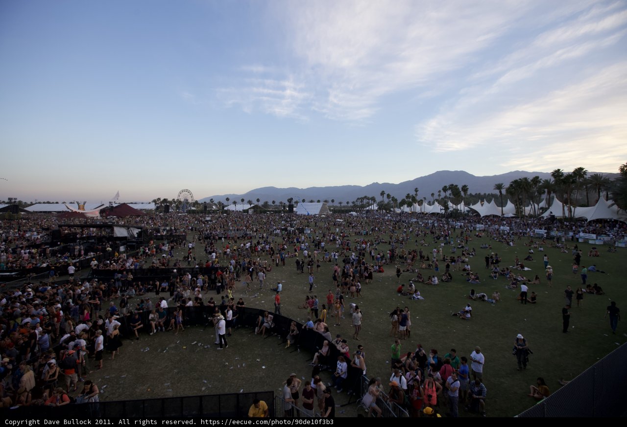 Sunday at Coachella: A Sea of Music Lovers