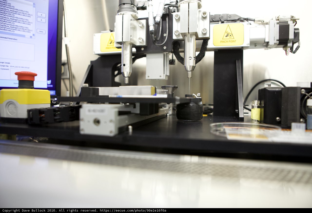 The Factory Machine Hard at Work
