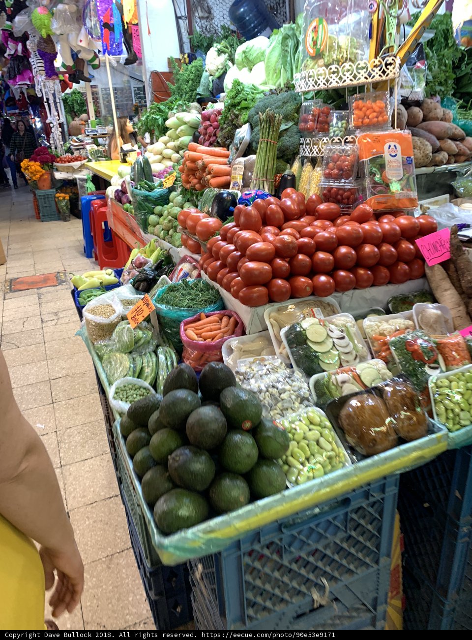 A Colorful Produce Market