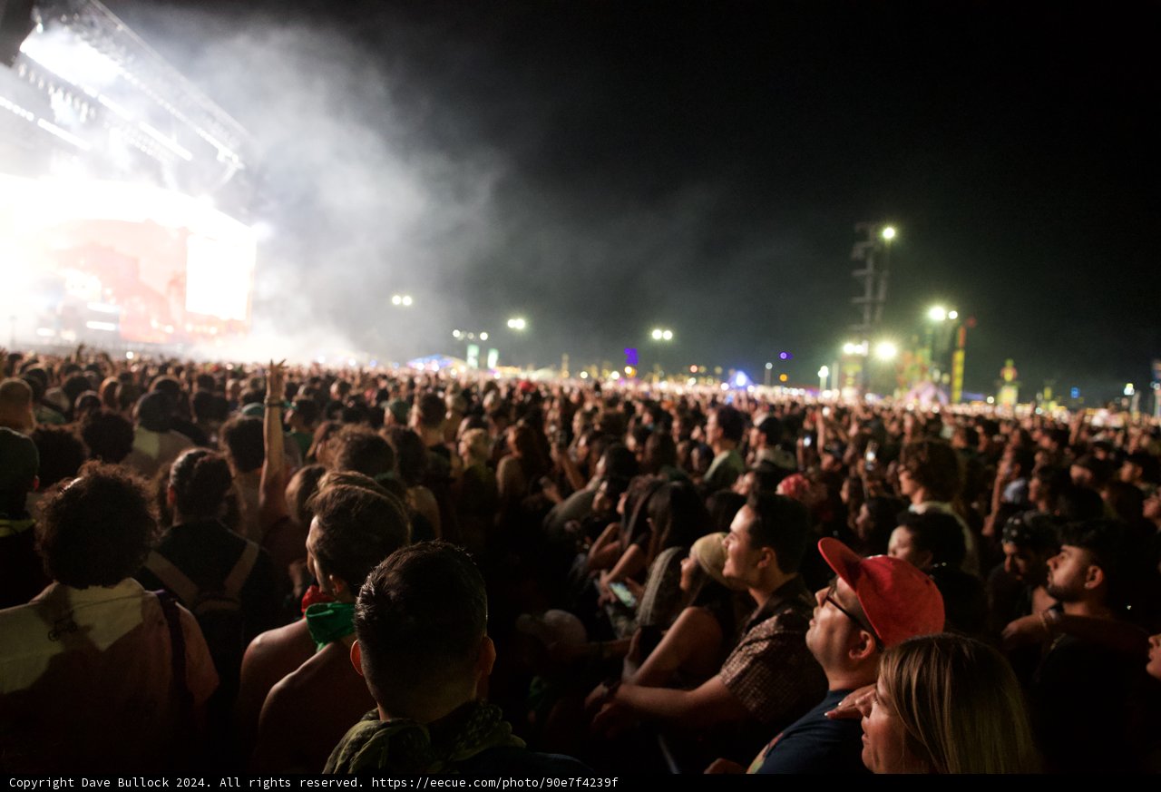 Under the Stars: An Electric Night at Coachella 2024