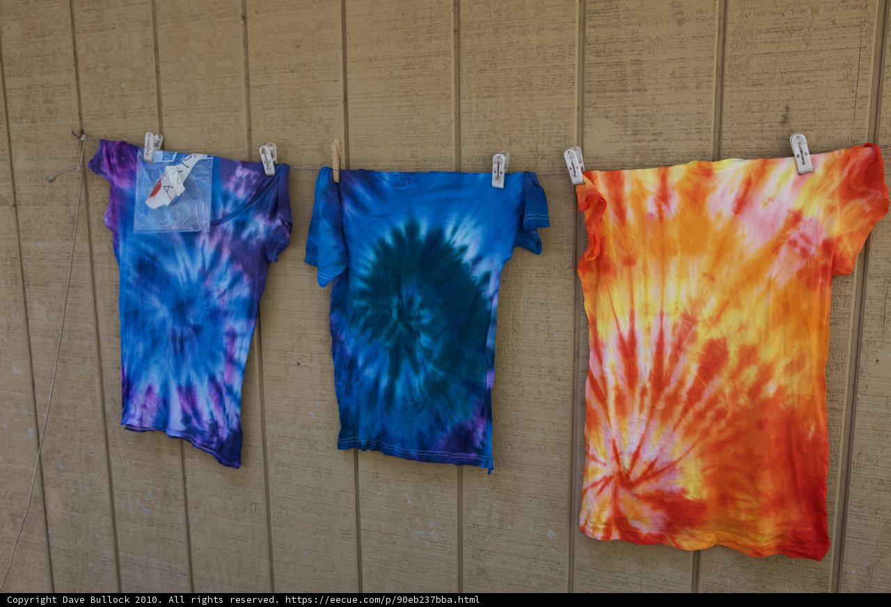 A Burst of Tie Dye