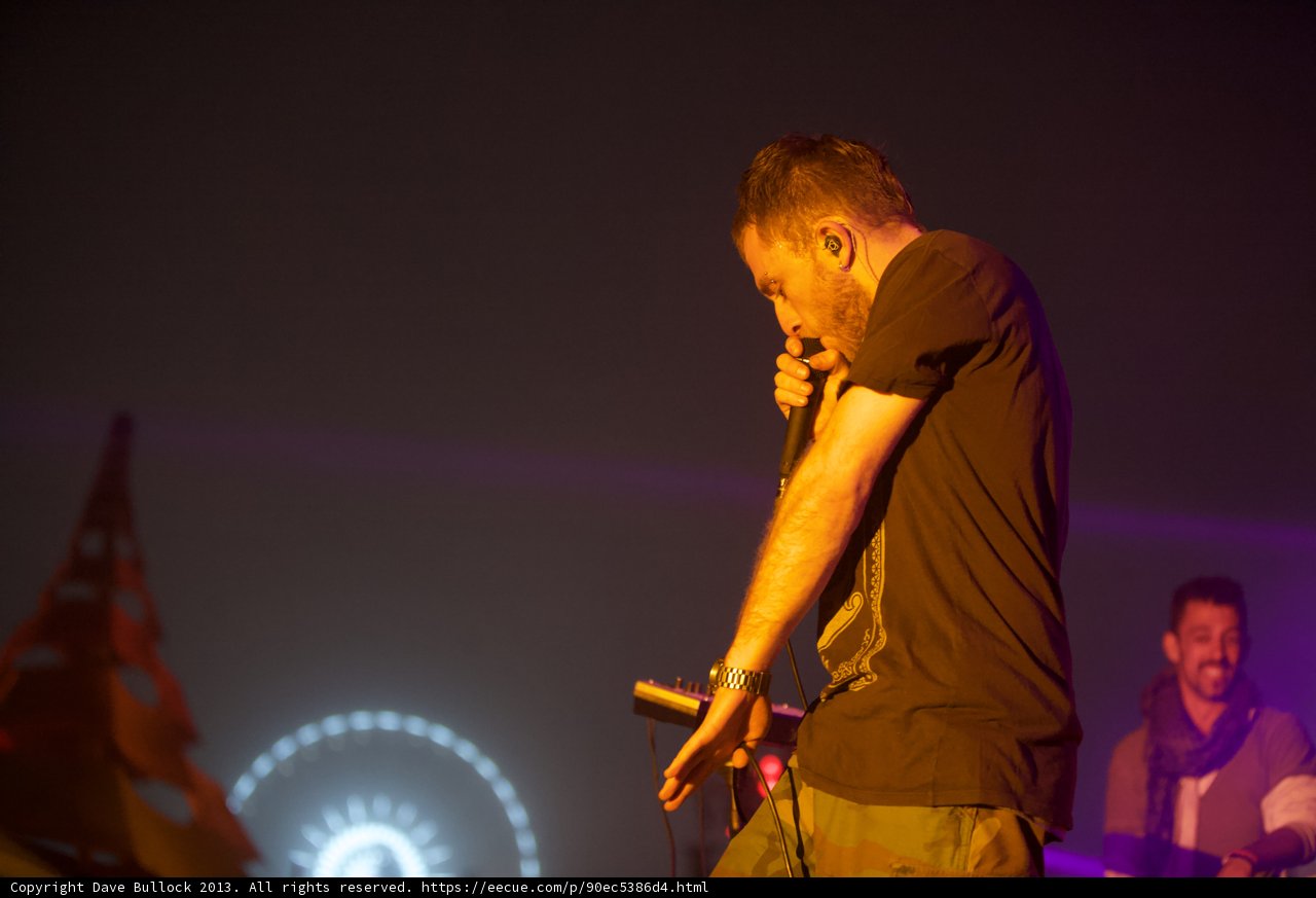 Night Time Performance at Coachella