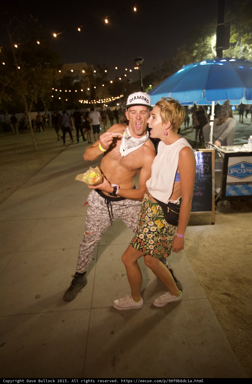 Couple Making Silly Faces