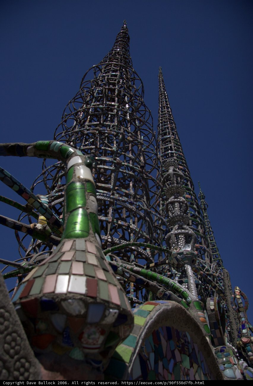 Glittering Spire at the Amusement Park