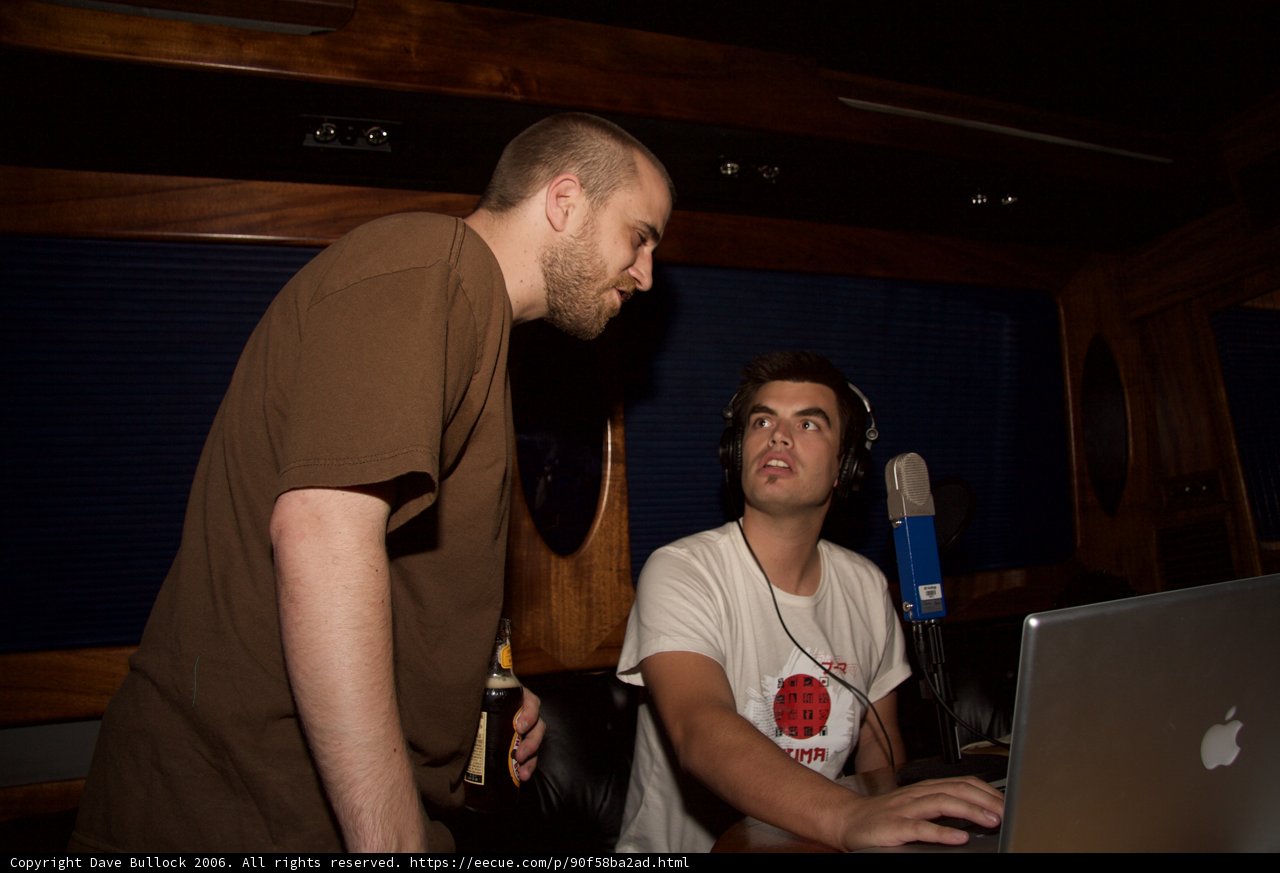 Tekdbz: Recording Session with Danny J