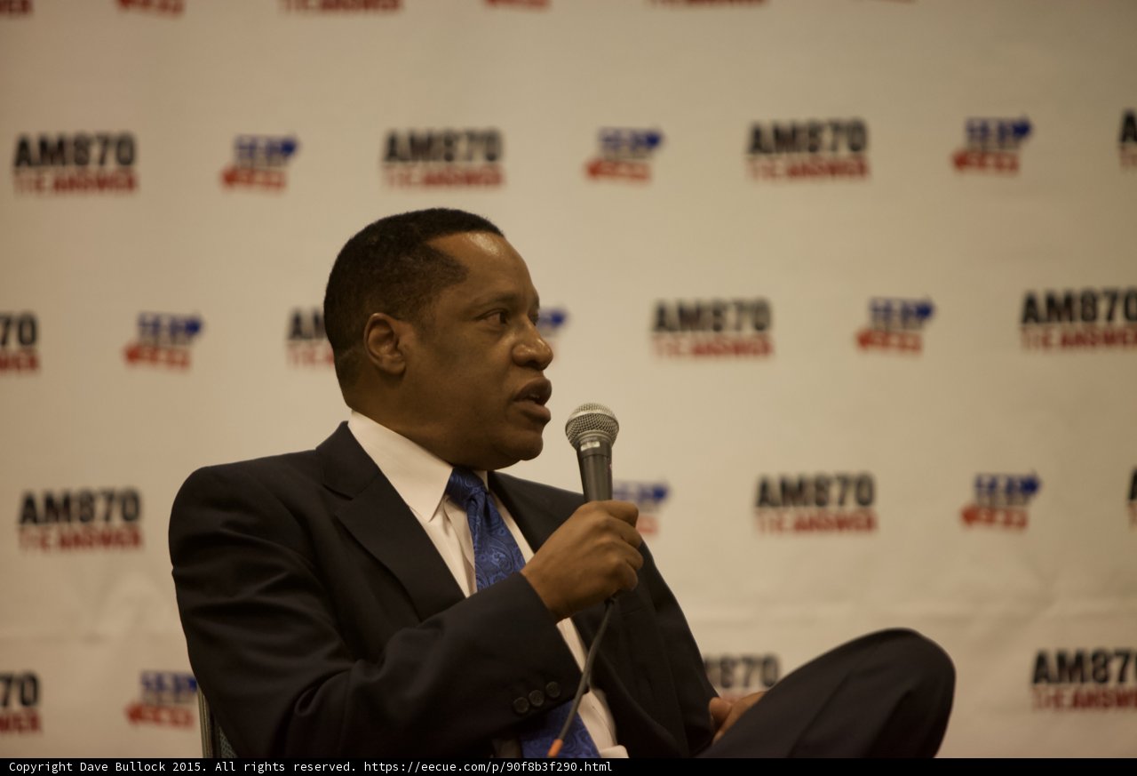 Larry Elder at Politicon Press Conference