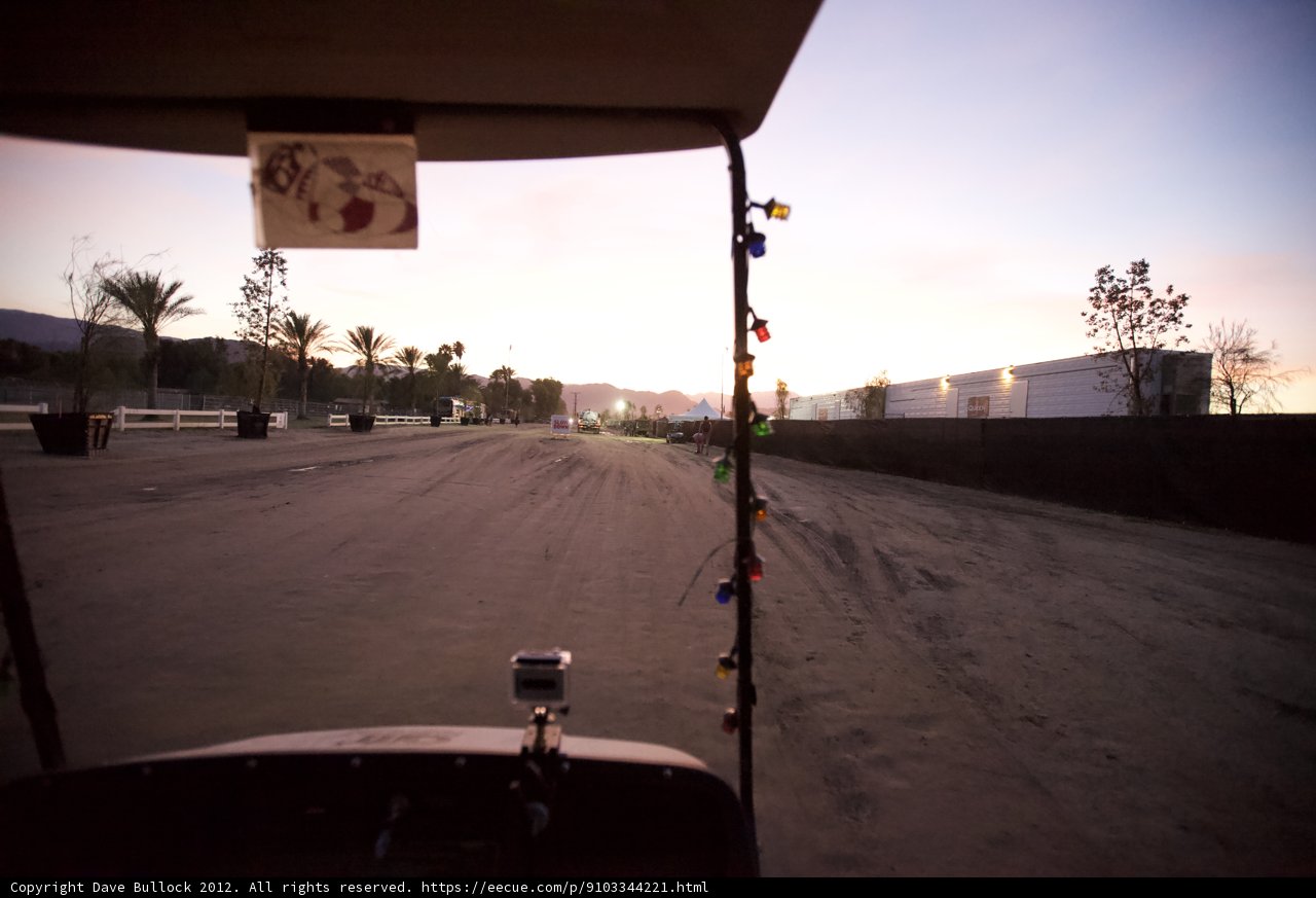 Sunset Golf Cart Ride