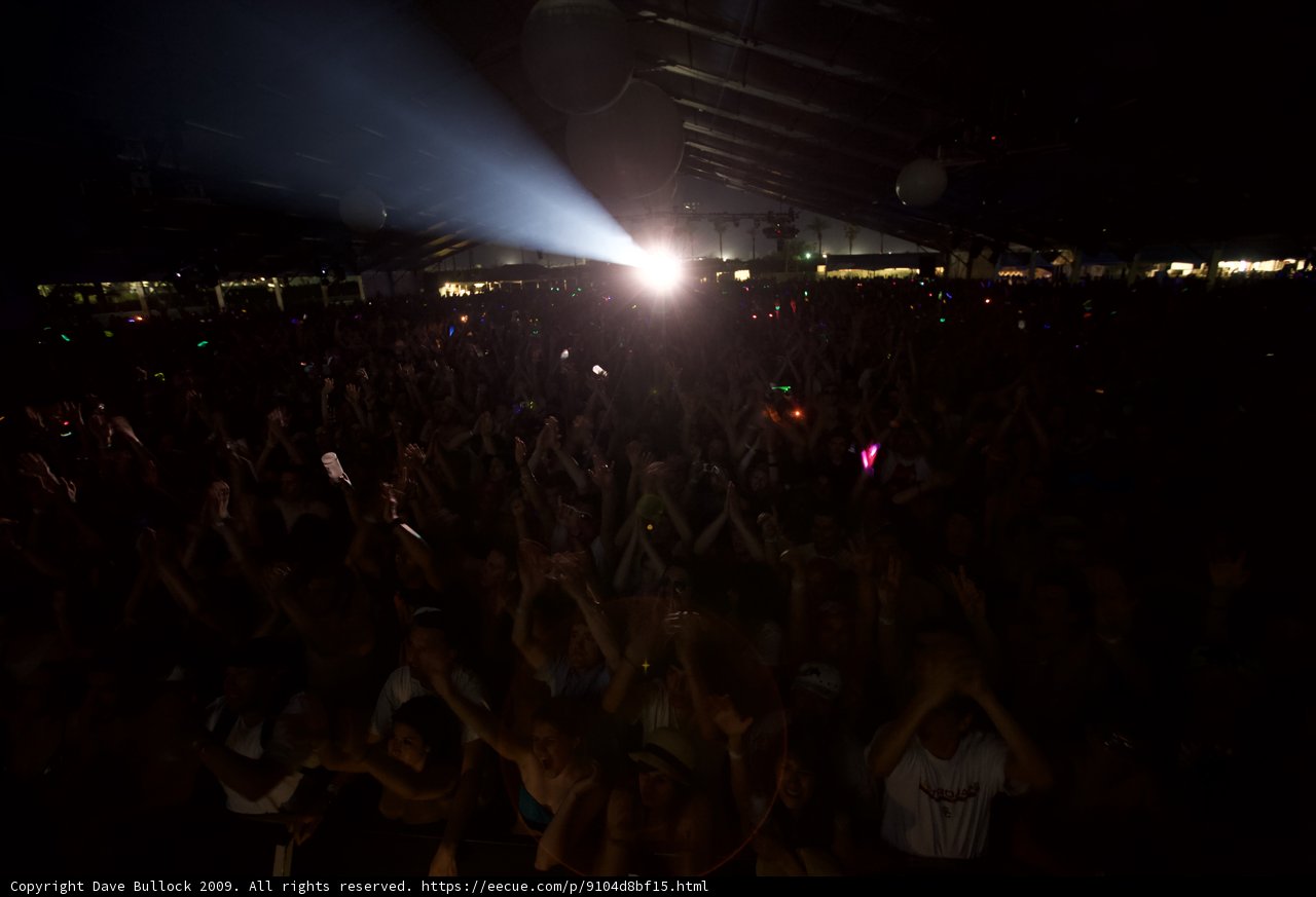 Lights Up at Coachella