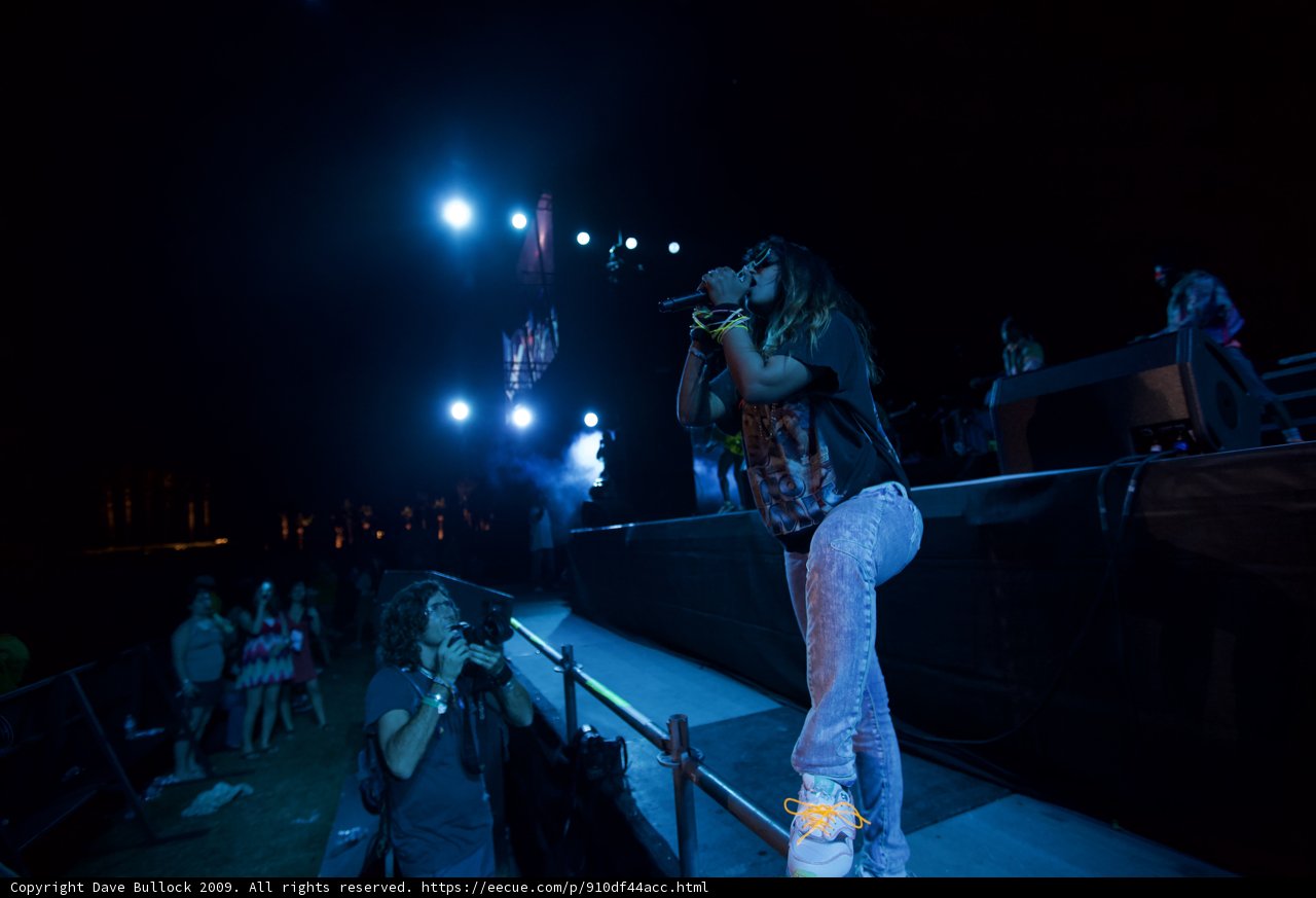Nighttime Concert Performance