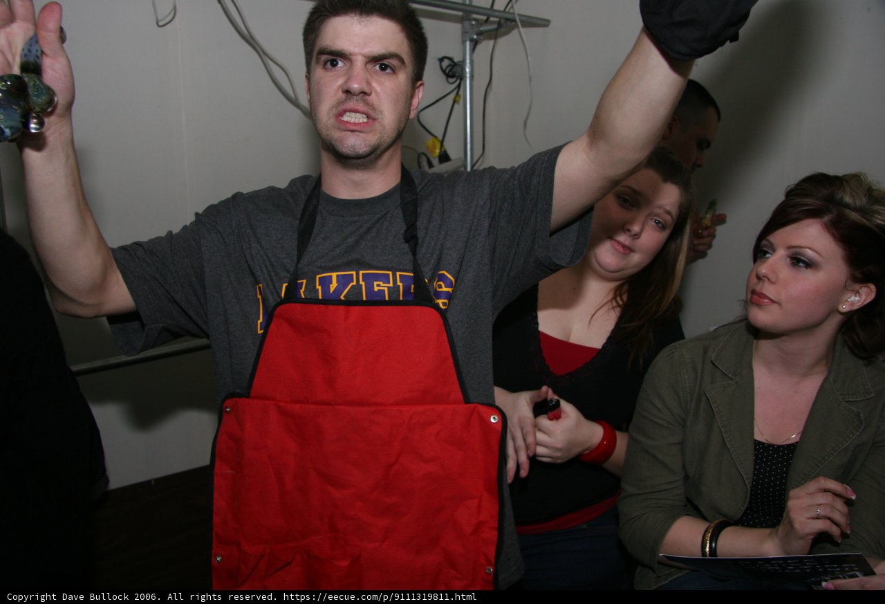 Red Apron in the Kitchen