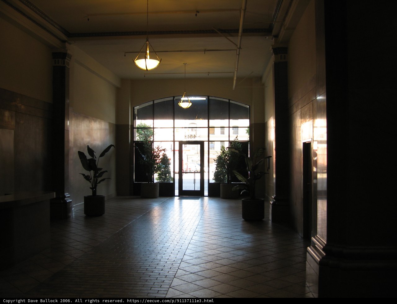 Entrance to the Barcamp 2 Building