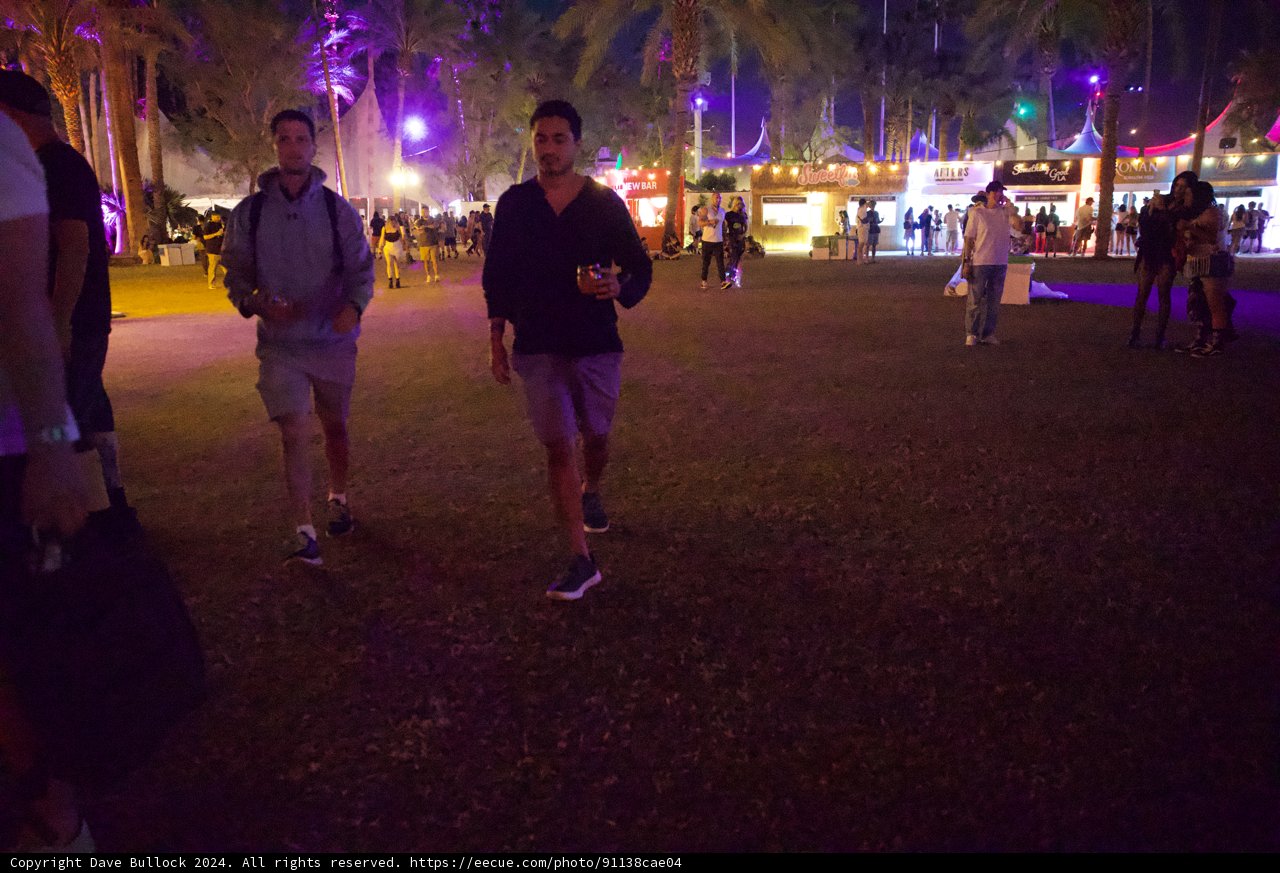 Twilight Stroll at Coachella 2024