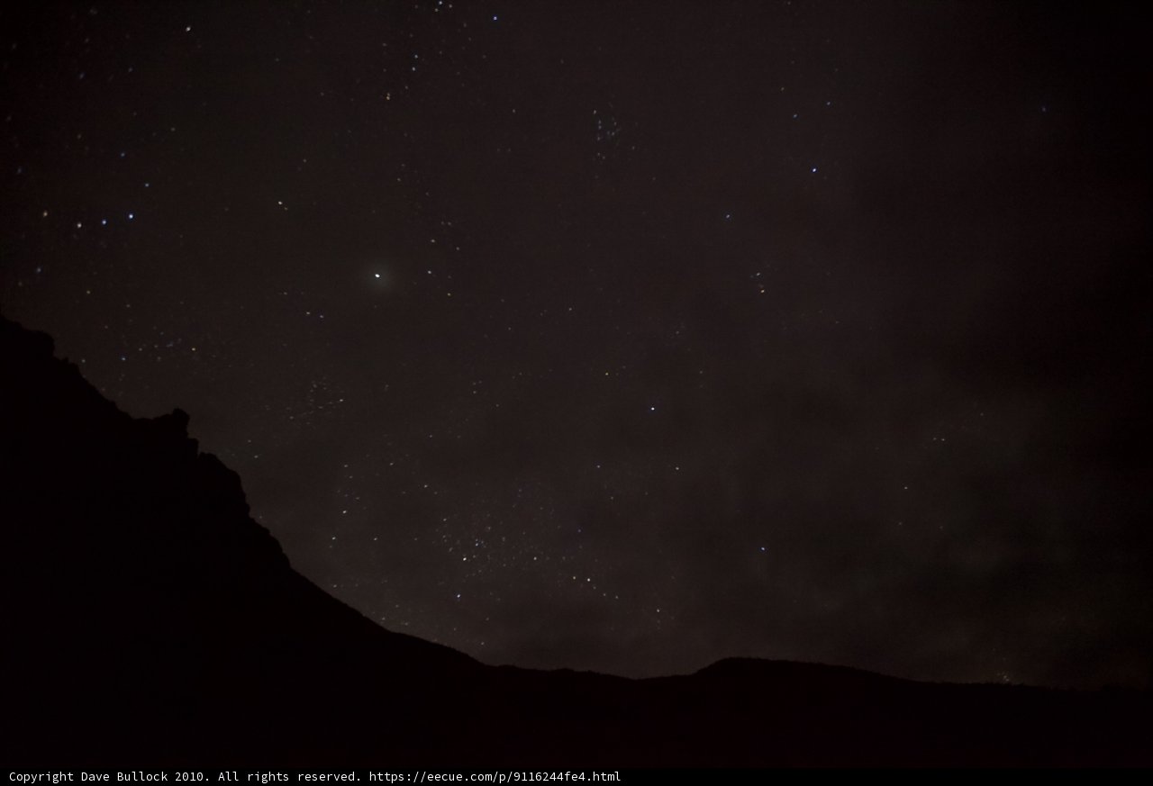 Starry Night Sky