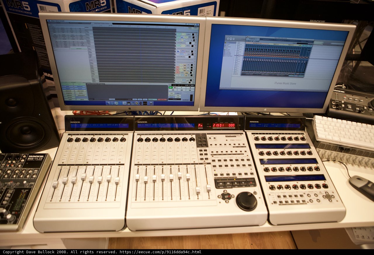 Inside the 2008 NAMM Recording Studio