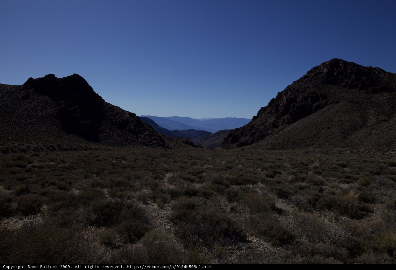 Majestic View of Mountain and Desert Landscape