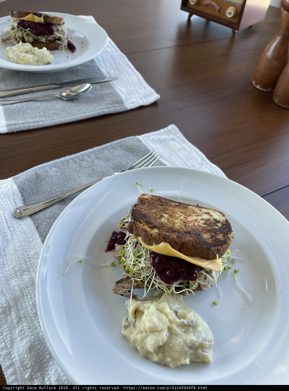 Perfectly Presented Brunch Plate