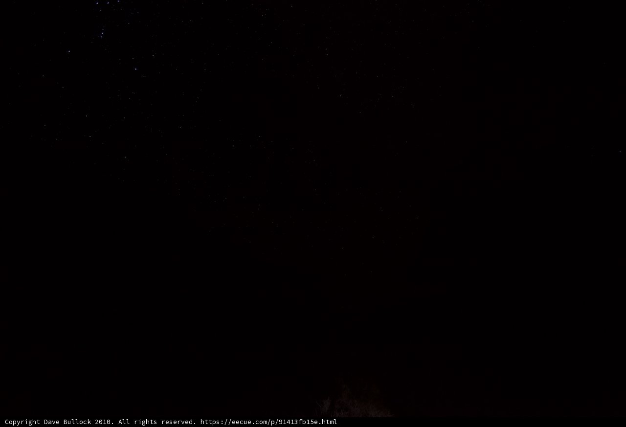 Starry Night Sky