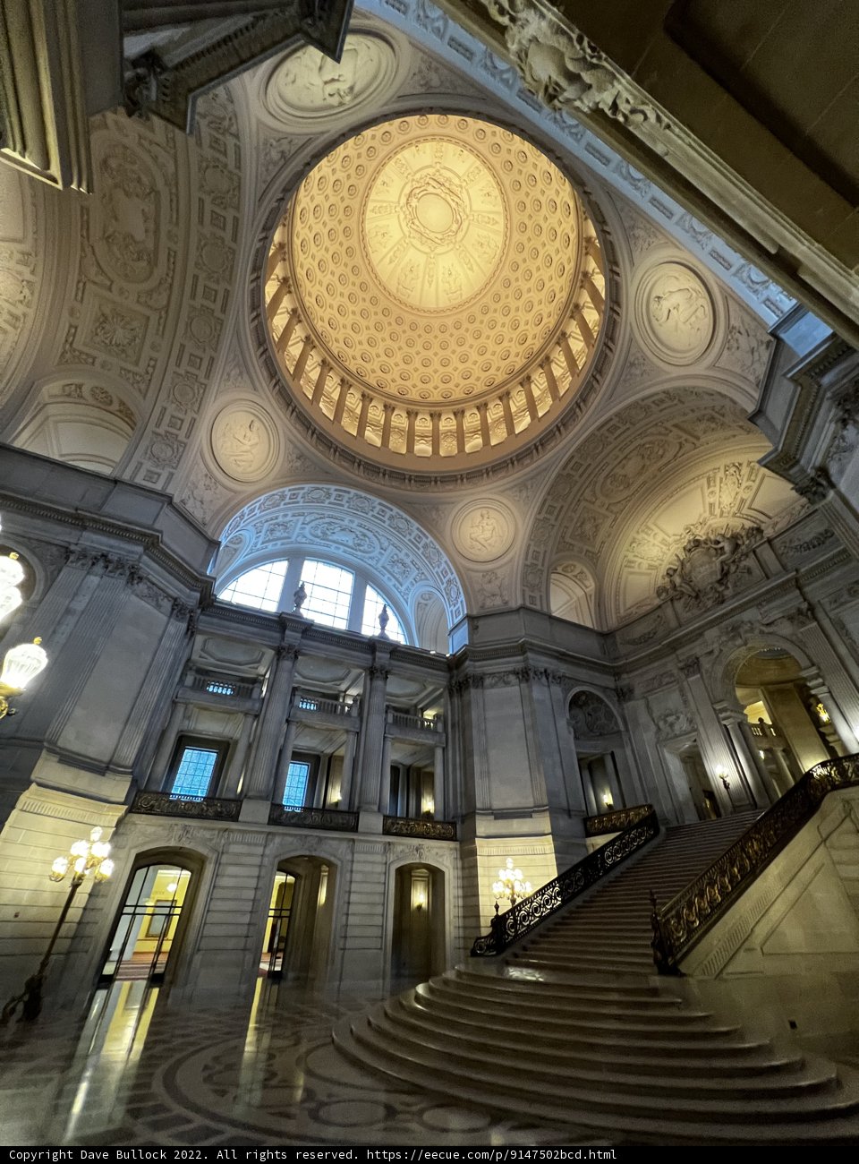 The Grand Dome in San Francisco City Hall