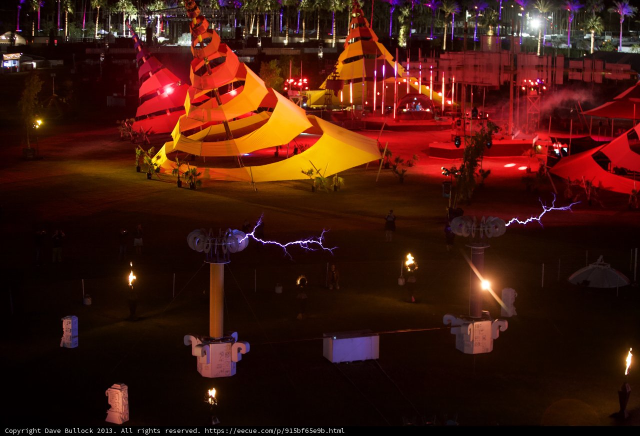 Night Lights at Coachella