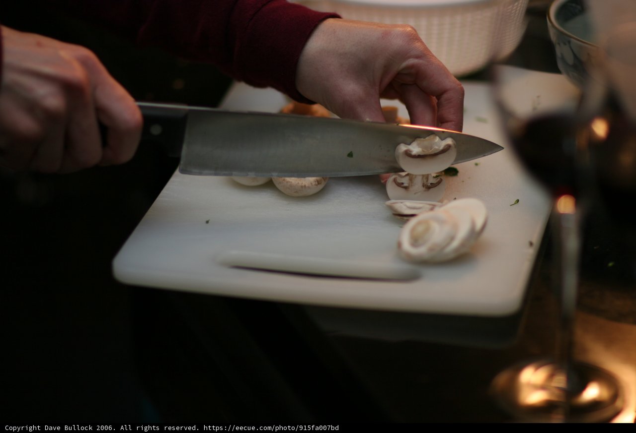 The Art of Mushroom Chopping