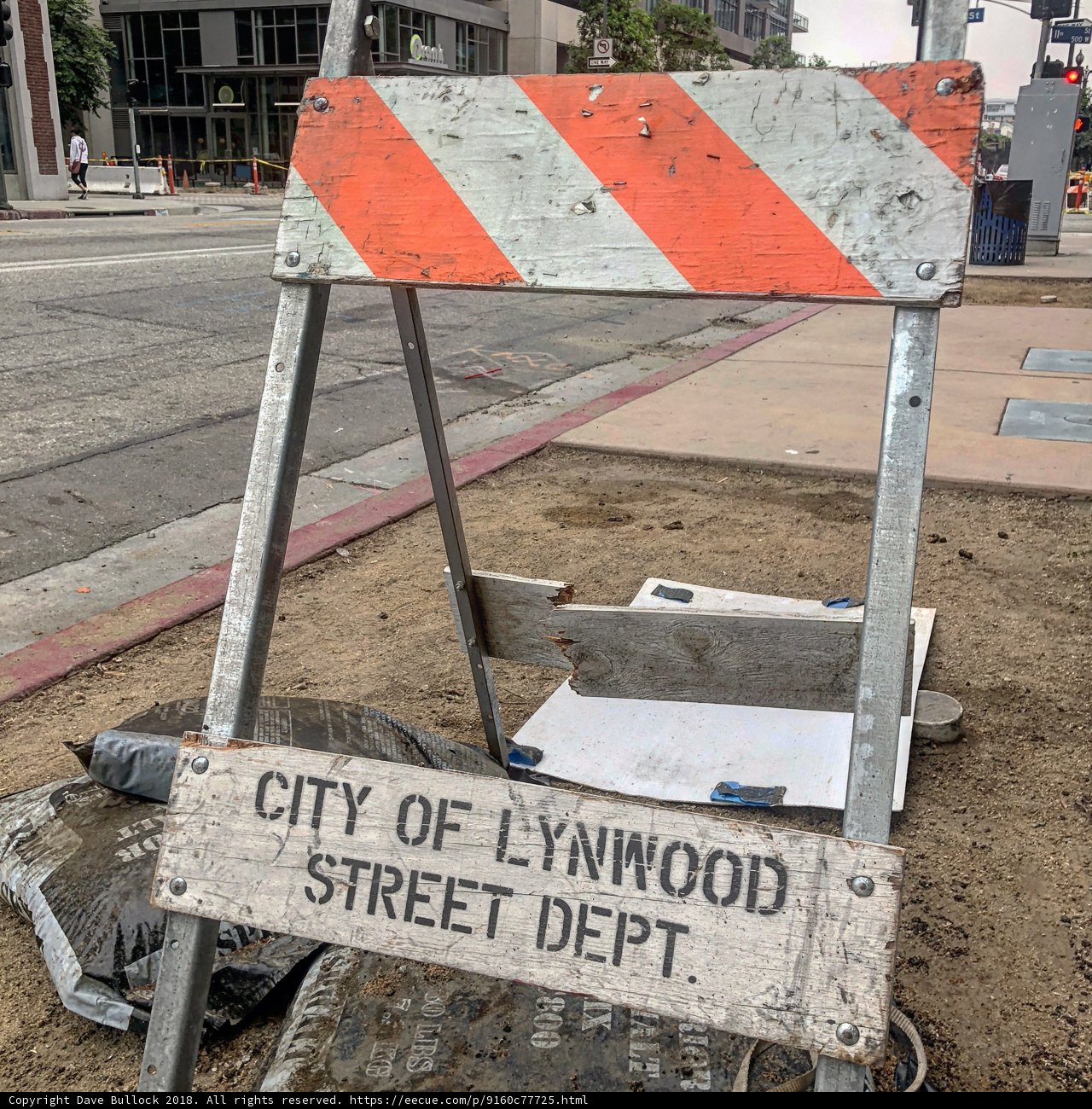 City of Lynwood Street Department hard at work