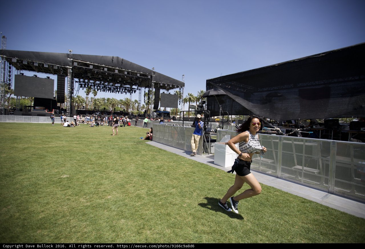 Running free at Coachella