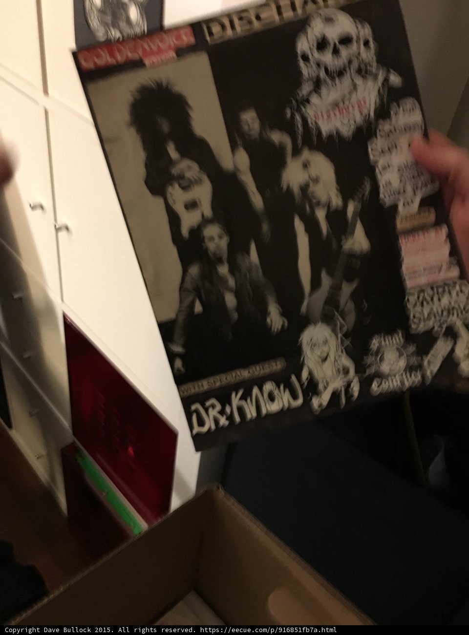 Discharge Concert Poster Detail