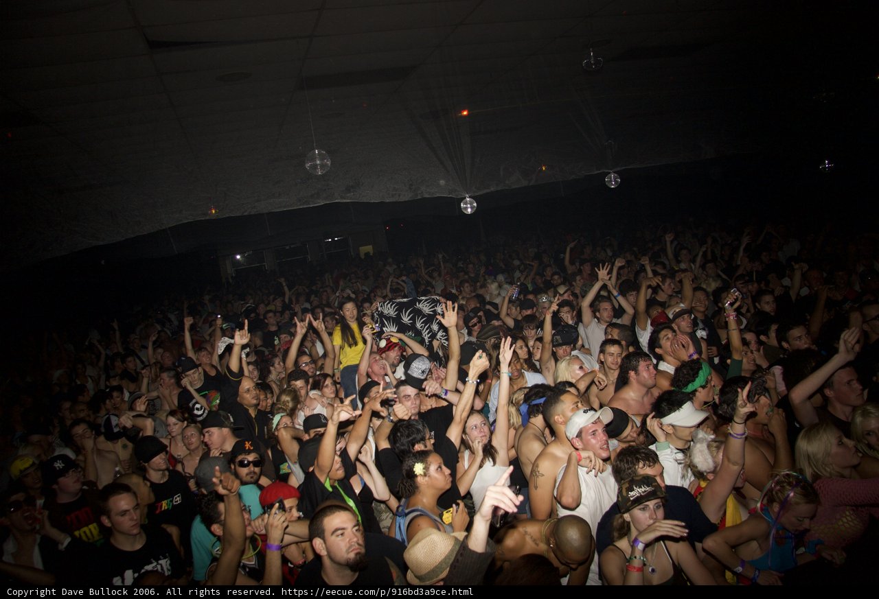 Urban Concert Crowd