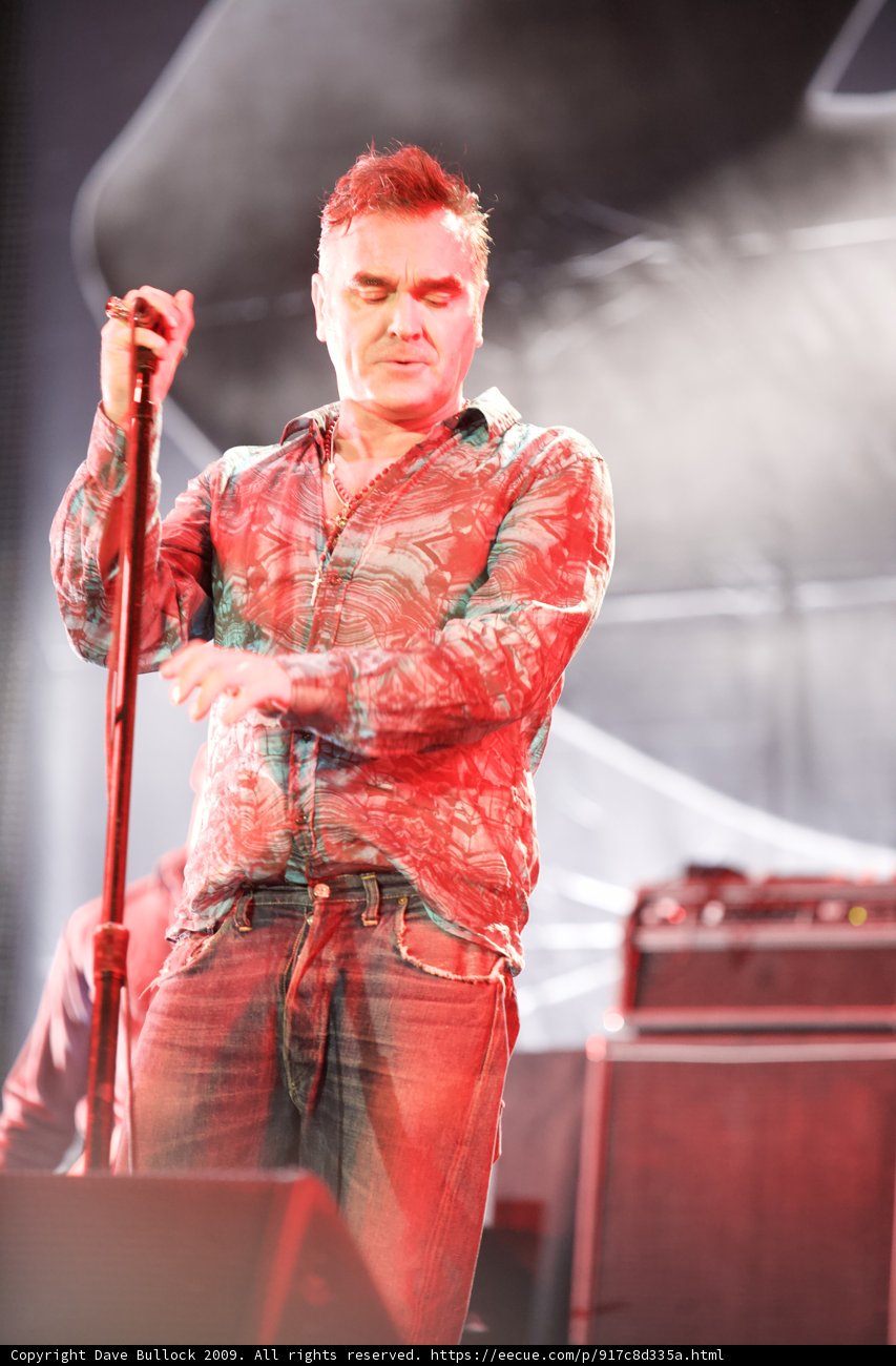 Morrissey Rocks Coachella 2009