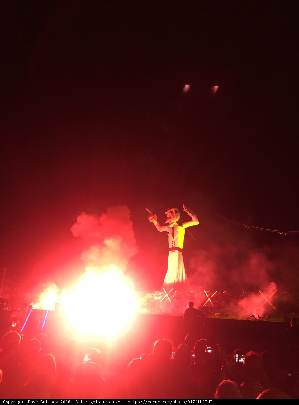 Fireworks Light Up the Stage at Fort Marcy Ballpark