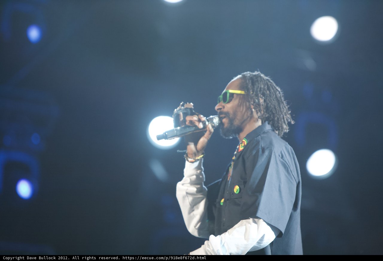 Snoop Dogg Lights Up the Stage at iHeart Music Festival