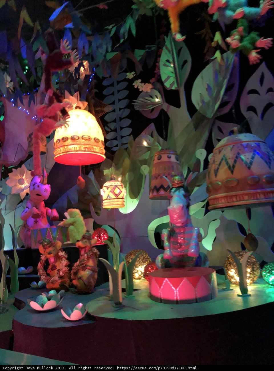 Disneyland's Glowing Figurine Spectacular