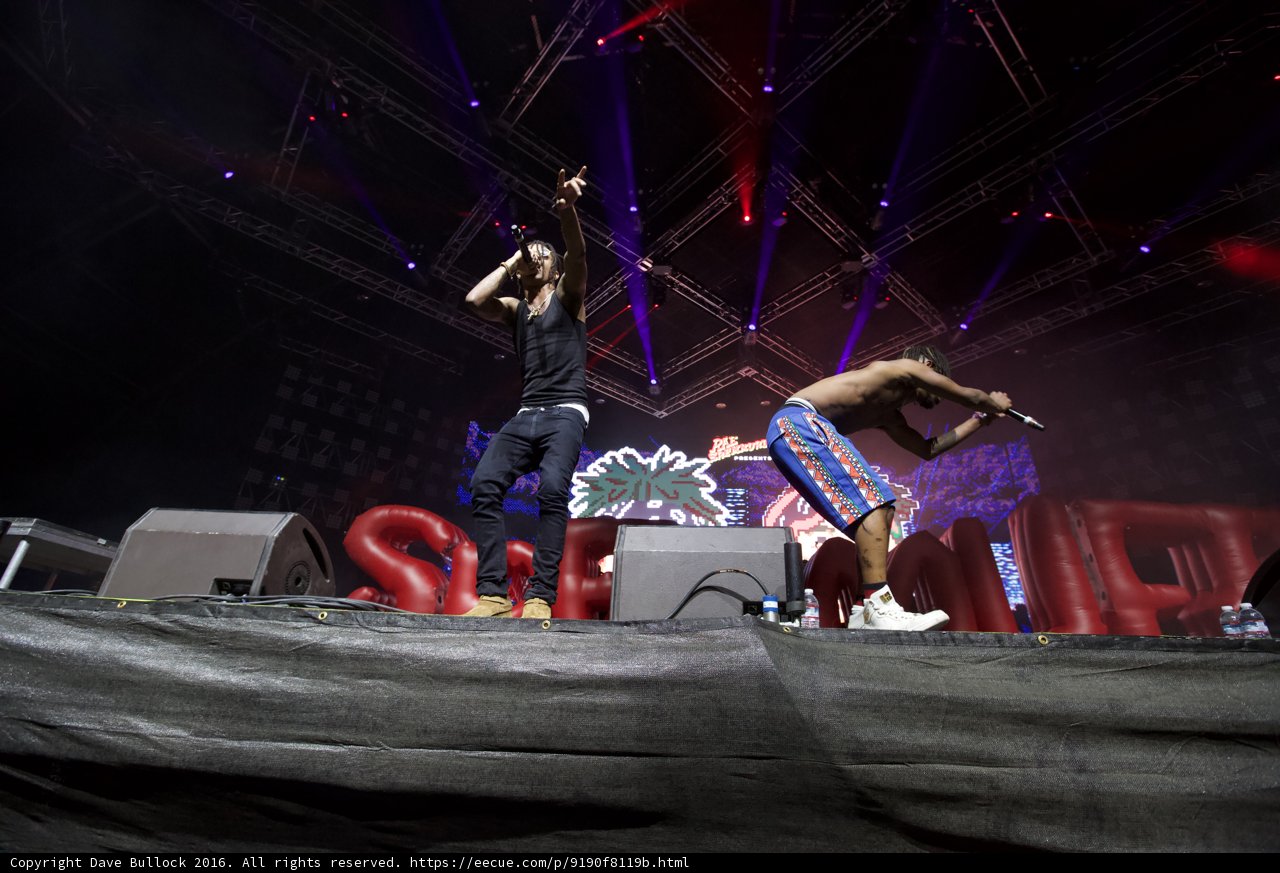 Two Men Rocking the Stage