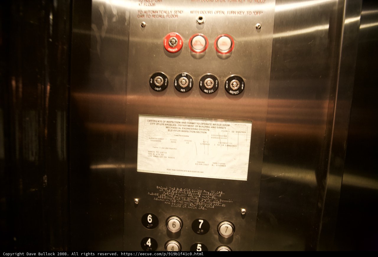 Elevator Keypad Machine