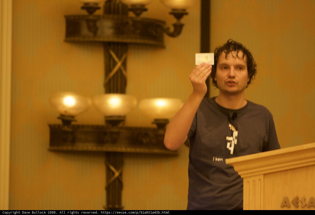 Protester Reads Statement