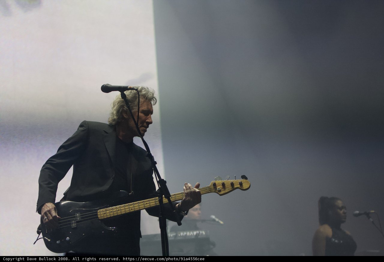 Roger Waters Rocks the Crowd with his Bass