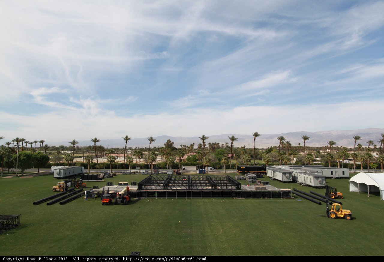 Coachella Stage in the Field