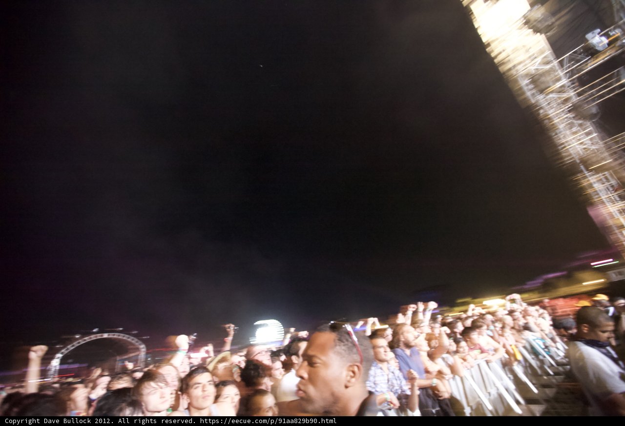 Night Sky Concert Crowd